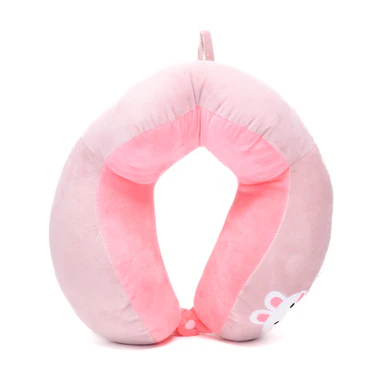 Pink Bunny Travel Neck Pillow