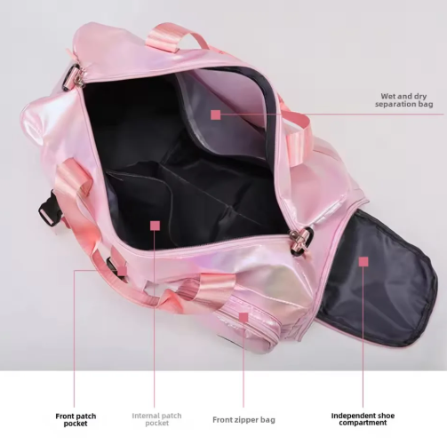 Holographic Duffel Bag