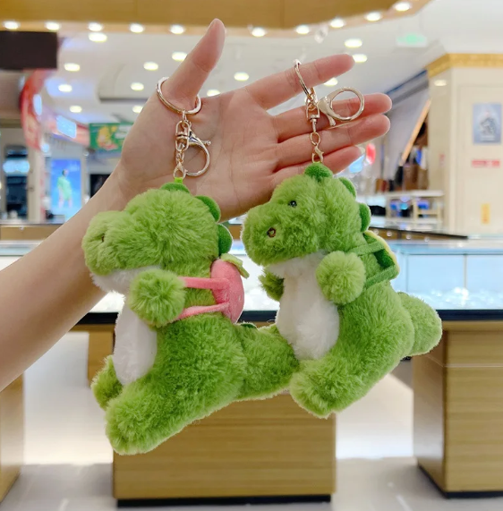 Backpack Dino Plush Bag Charm