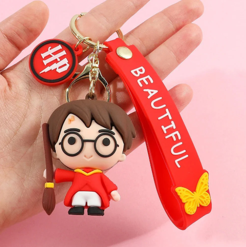 Hp Silicone Keychain