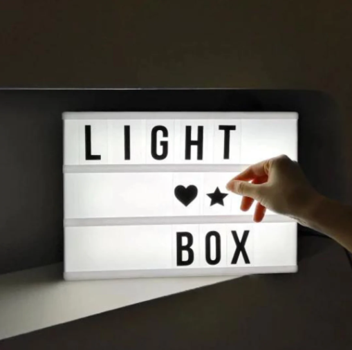 Cinematic Message Light Board