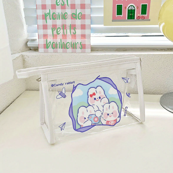 Bunny Transparent Pouch