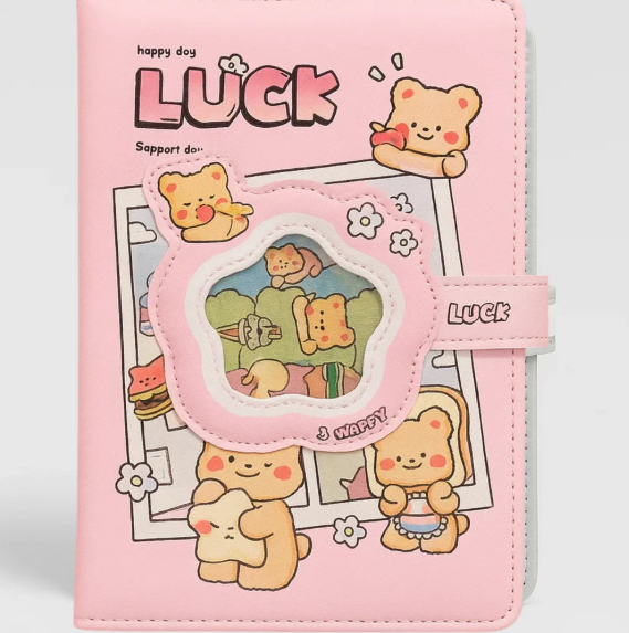 Luck Notebook - Pink