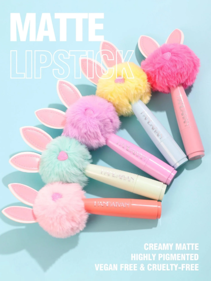 Bunny Pom Pom Matte Lipstick