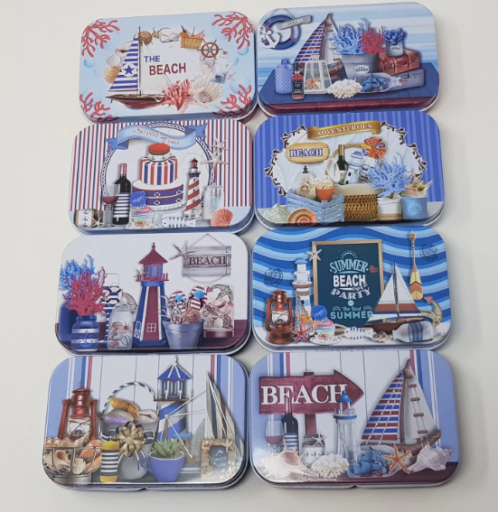 Beach Tin Box