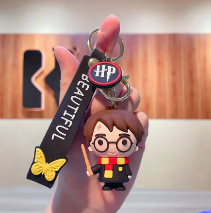 Hp Silicone Keychain