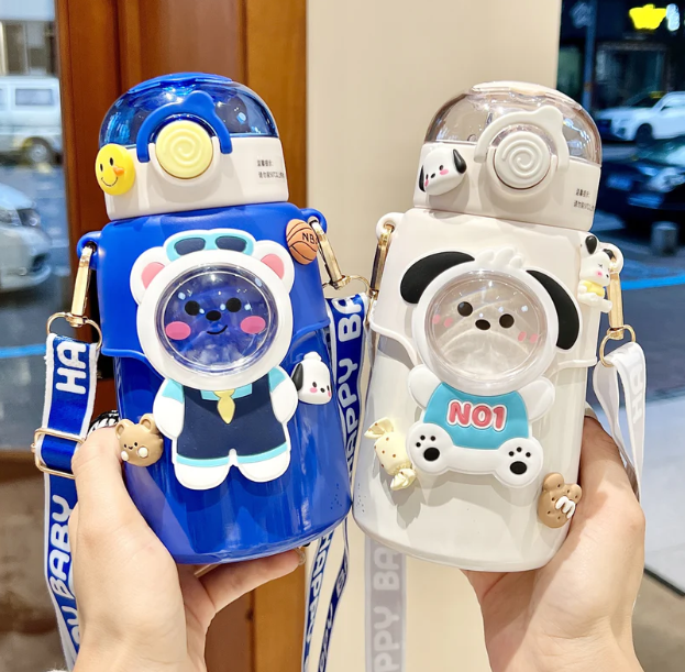 Cartoon Stainless Steel Thermos/Sipper | 550ml