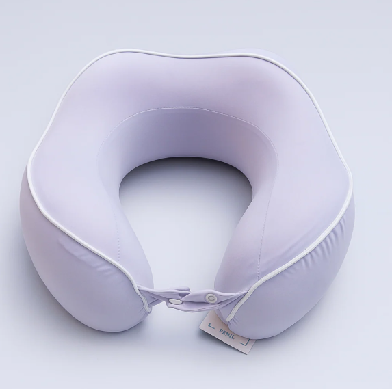 Purple Memory Foam Neck Pillow