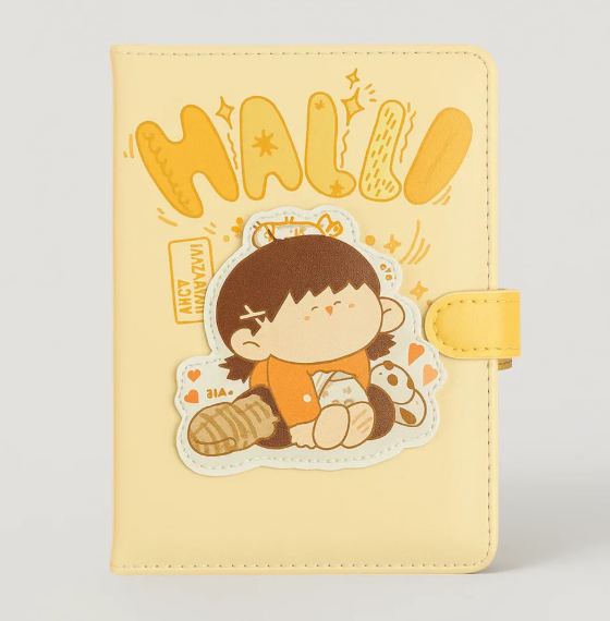 Cute Kitten Notebook - Hello