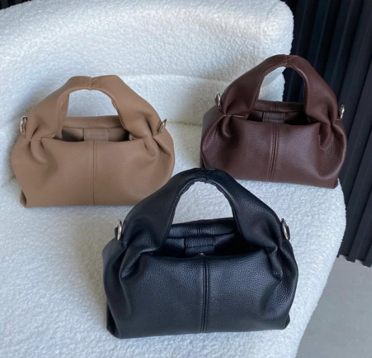 Faux Leather Classic Sling Bag