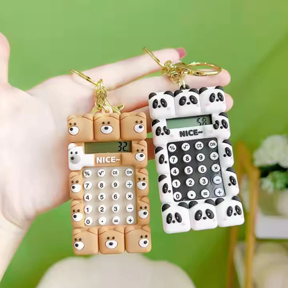 Animal Calculator KeychainBag Charm