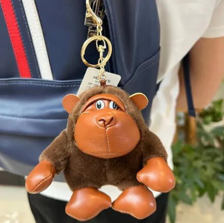 Gorilla Plush Bag Charm