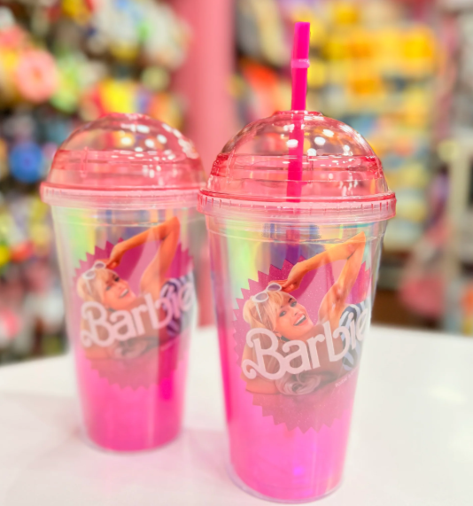 Barbie Sipper Glass