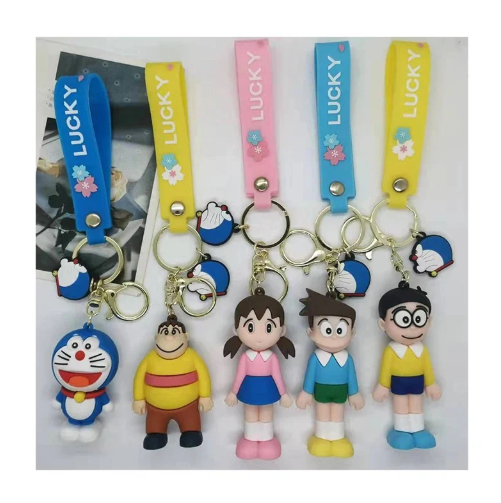 Doraemon Silicone Keychain