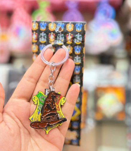 Hp Hat Metal Spinning Keychain