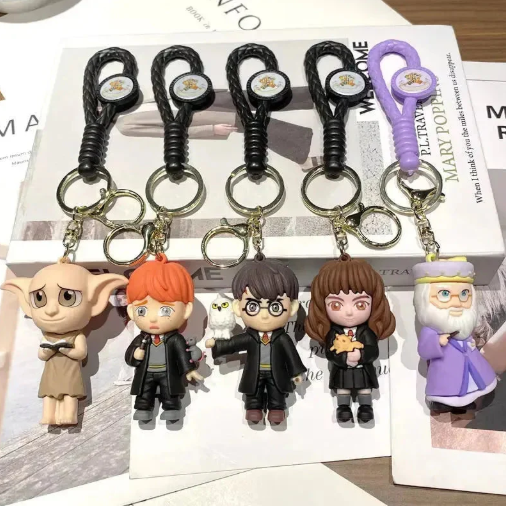 Hp Theme Silicone Keychain