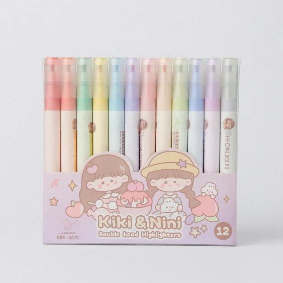 Dual Head Highlighter Set