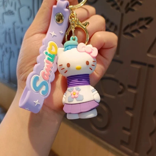 Hello Kitty Expandable Keychain
