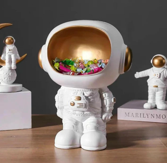 Resin Astronaut Artifact