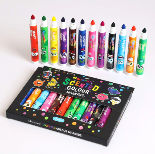 Fruit Flavoured Scented Markers