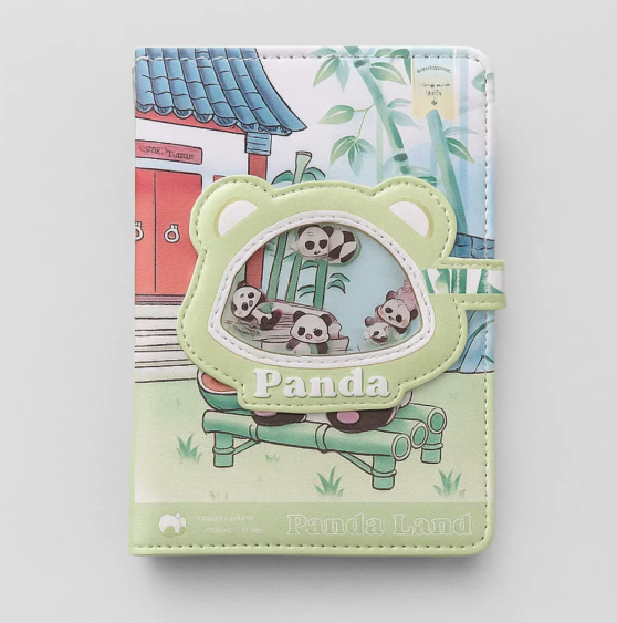 Panda Paradise Notebook - Bamboo Retreat