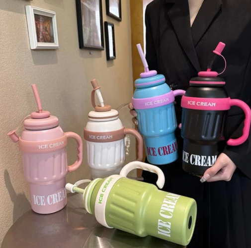 Ice Cream Insulated Tumbler