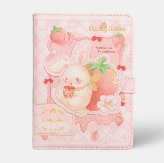 Cute Cuddly Notebook - Bunny