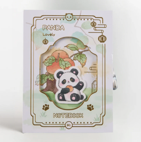 Bamboo Panda Notebook – Forest Friend