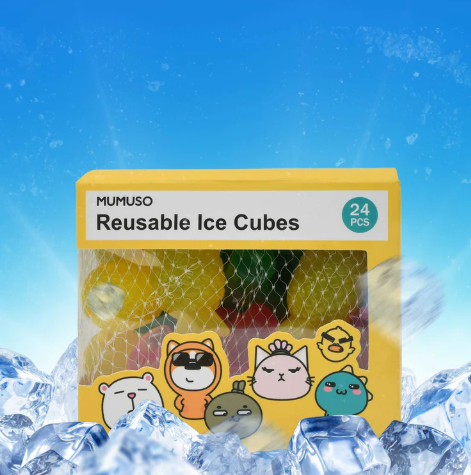 24 Piece of Reusable Ice Cubes