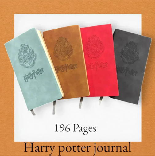 Harry Potter Thin Leather Notebook