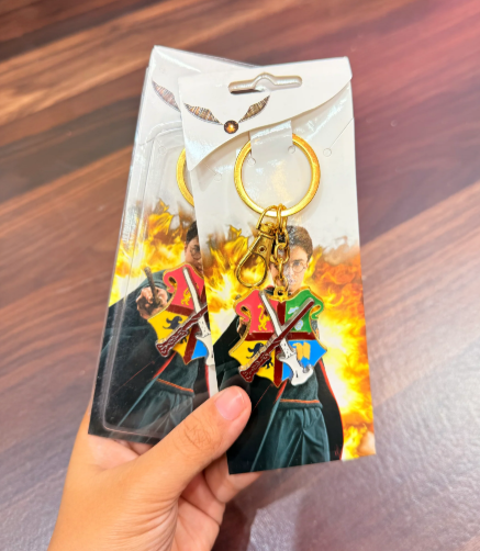 Harry Potter House Metal Keychain
