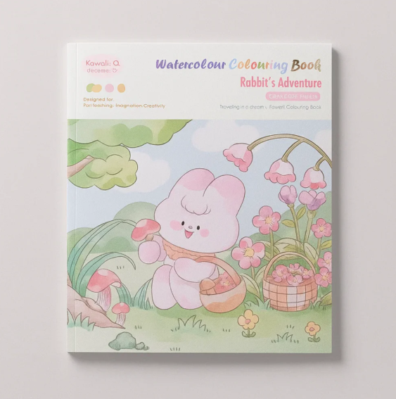 Rabbit Coloring Book