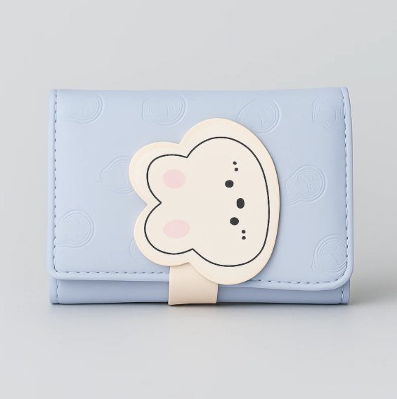 Blue 3D Bunny Wallet