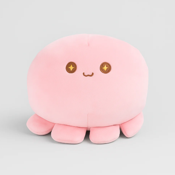 Sparkle Eyed Octopus Handwarmer (Pink, 30cm)