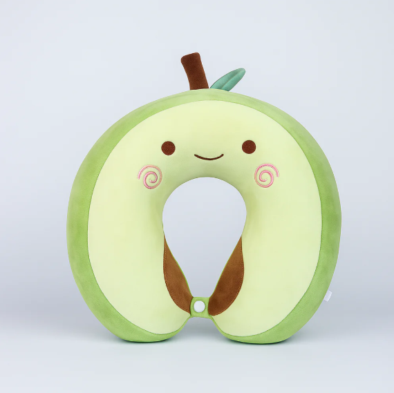 Cute Avocado Neck Pillow (Memory Foam)