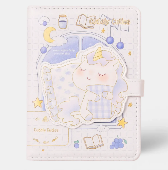 Cute Cuddly Notebook - Unicorn