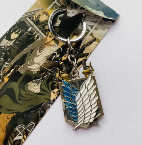 Clash Of Titan Metal Keychain