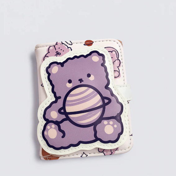 Planet Bunny Purple Wallet