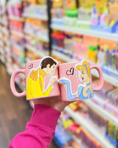 Cinderella & Prince Charming Couple Mug Set