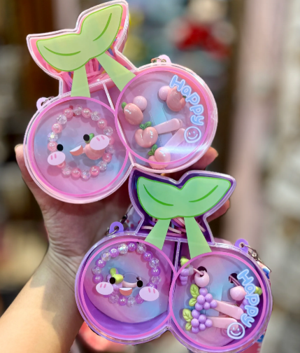 Cherry Korean Hair Accessory Kit