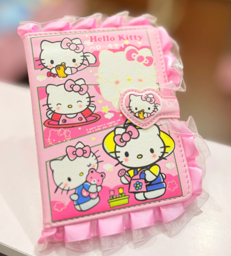 Hello Kitty Frill Notebook