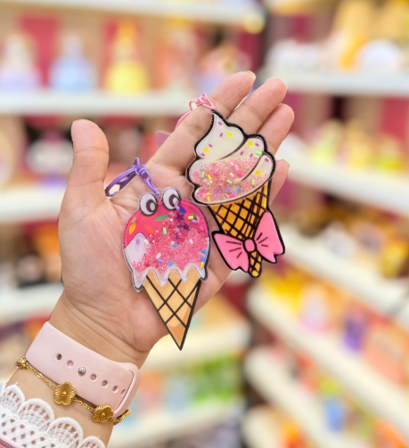 Ice Cream Bag Charm