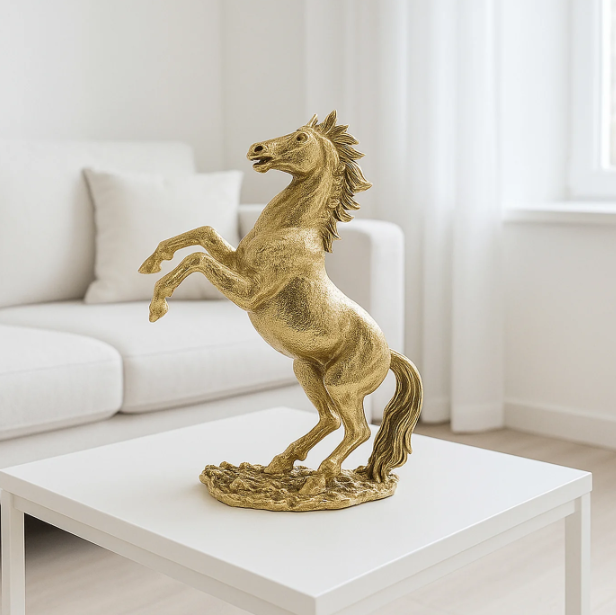 Aureate Galloping Horse