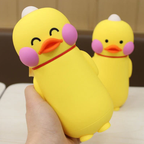 Duck Glass Bottle