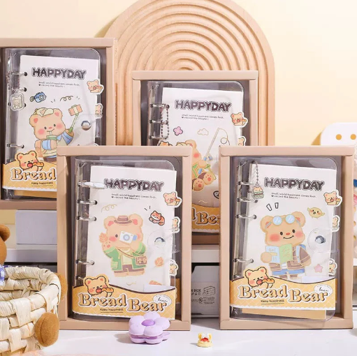 Happy Teddy Spiral Notebook