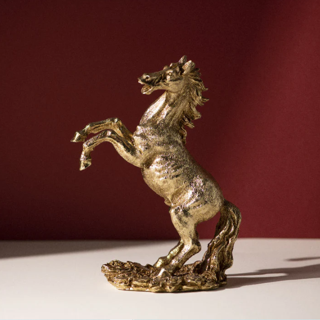 Aureate Galloping Horse