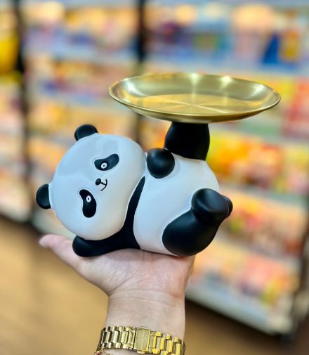 Cute Lazy Panda Home Decor