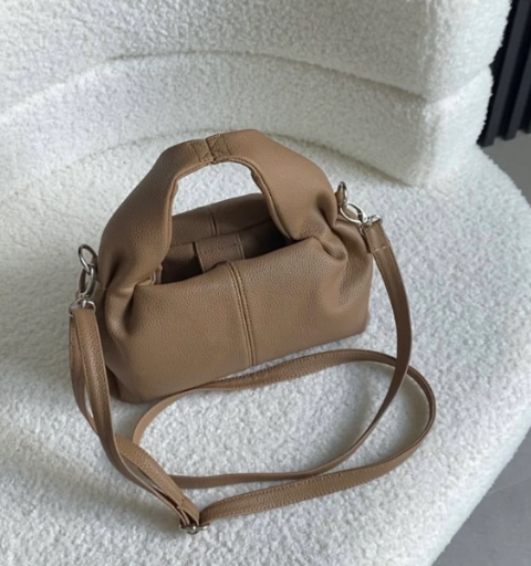 Faux Leather Classic Sling Bag