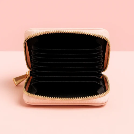 Cute Bunny Pink Card Holder