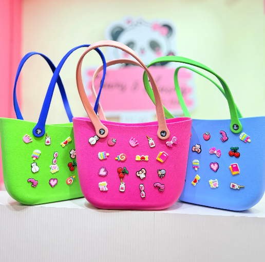 Croc EVA Silicone Big Beach Bags